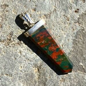 Bloodstone Pendant
